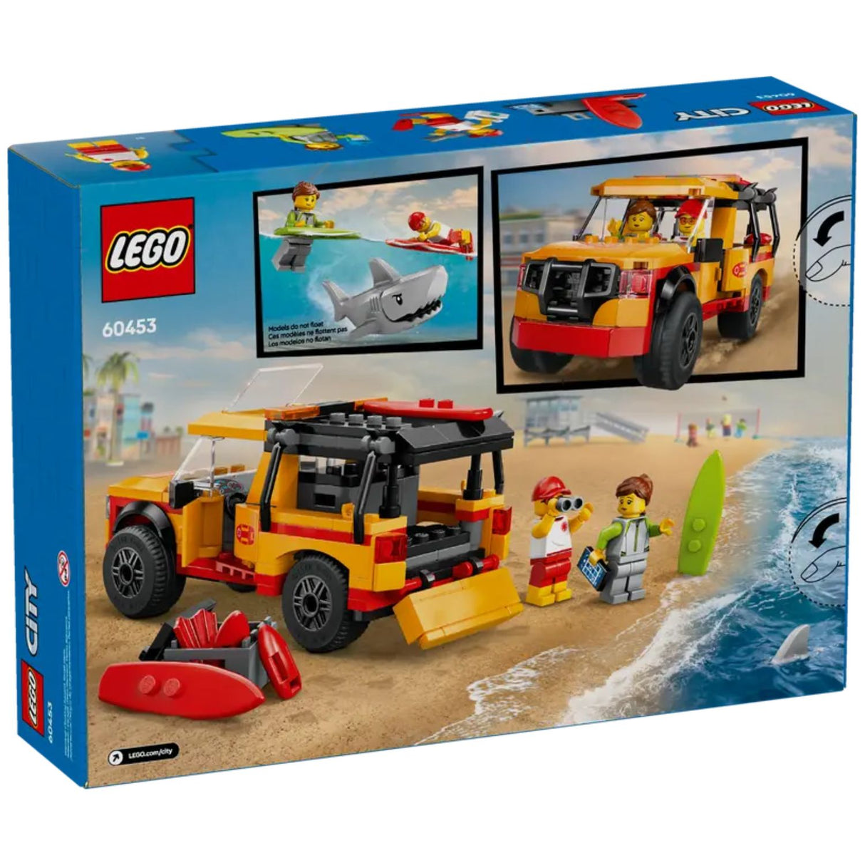 LEGO City Lifeguard Beach Rescue Truck