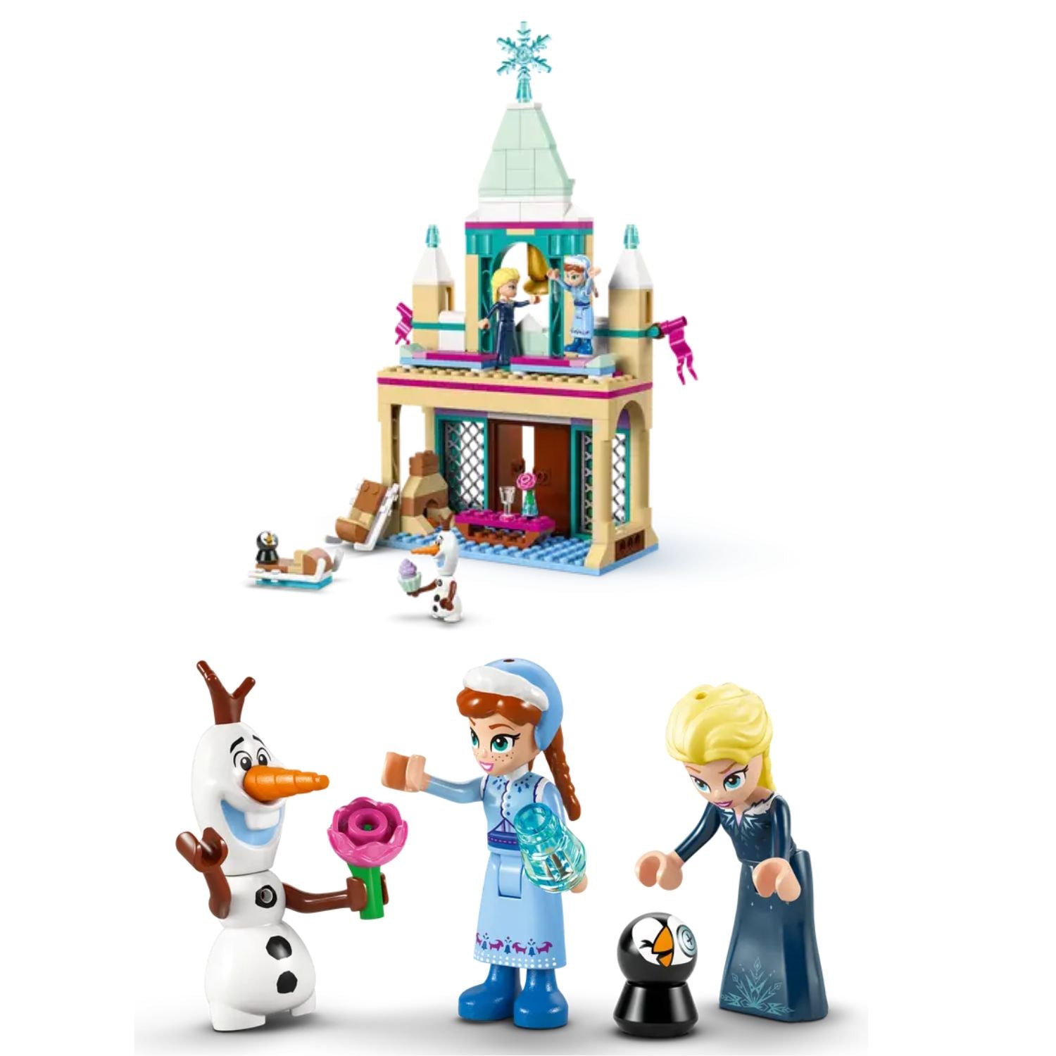 LEGO Disney Arendelle Frozen Castle – Old Railway Line Garden Centre