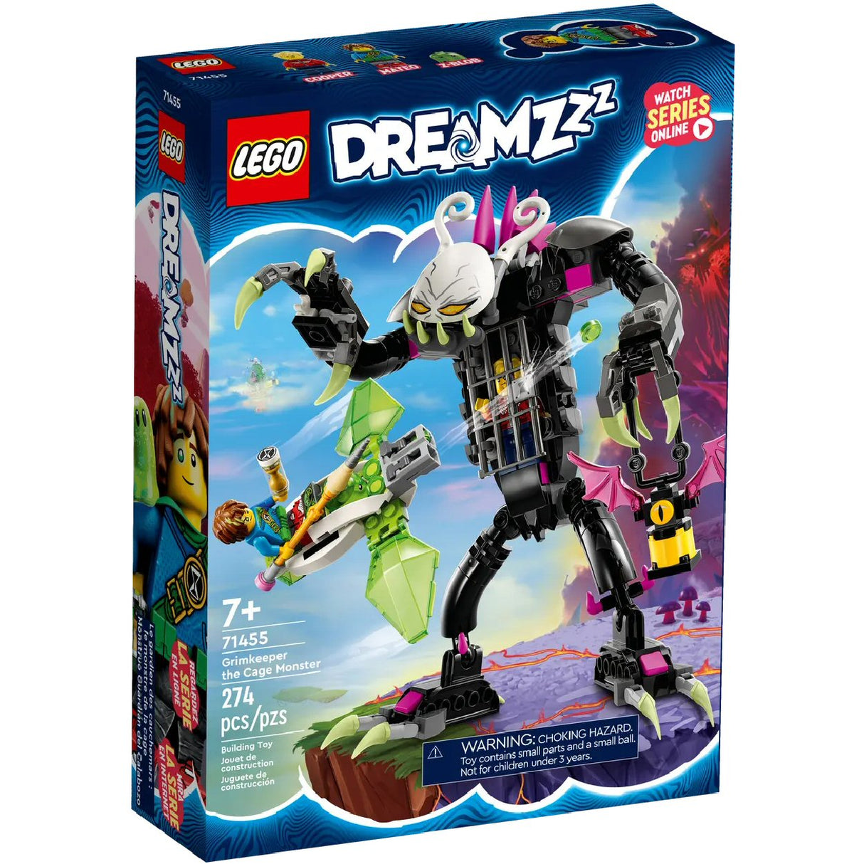LEGO DREAMZzz Grimkeeper the Cage Monster Figure Set