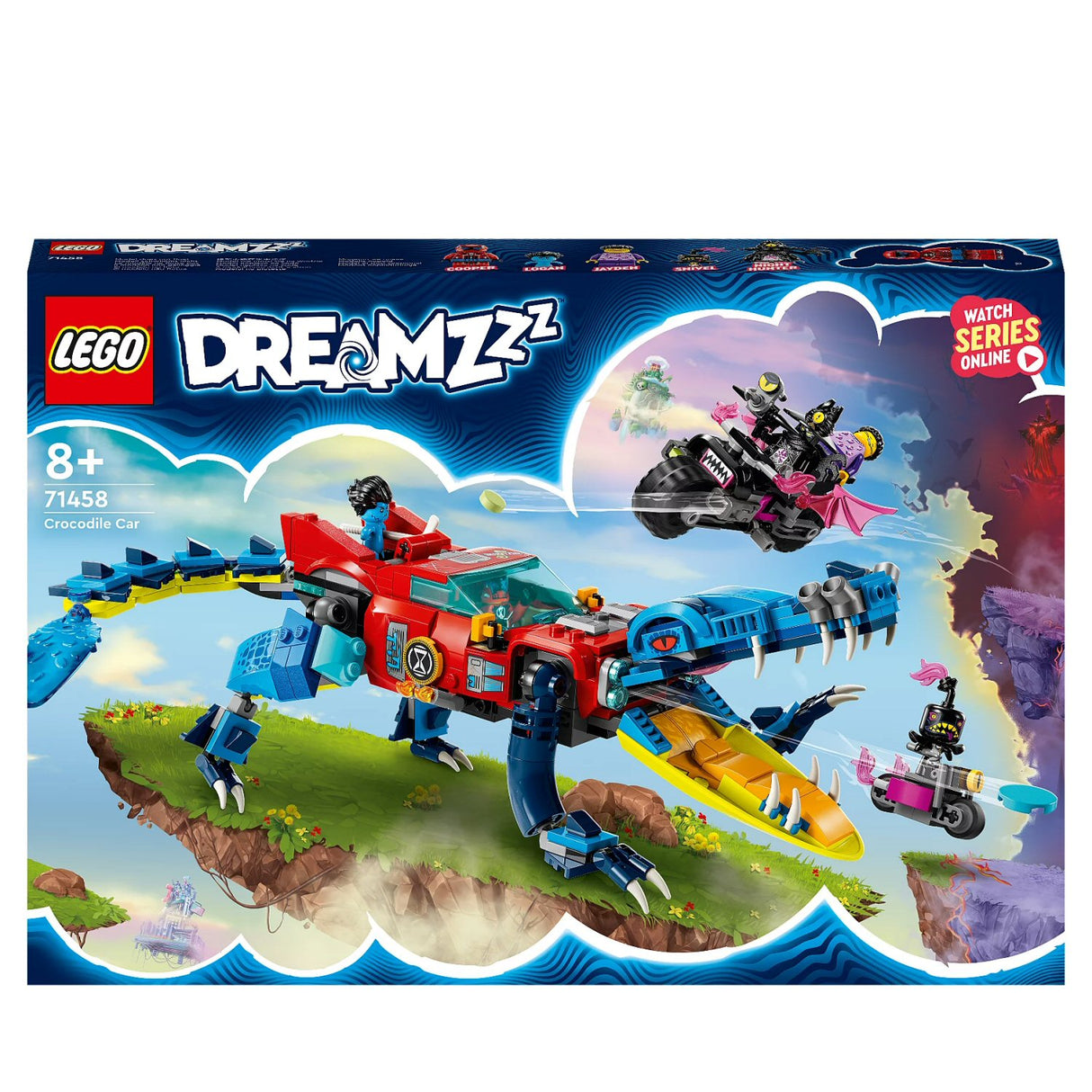 LEGO DREAMZzz Crocodile Car Toy 2in1 Set
