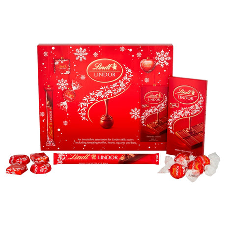 Lindt 234g Lindor Milk Chocolate Selection Gift Box