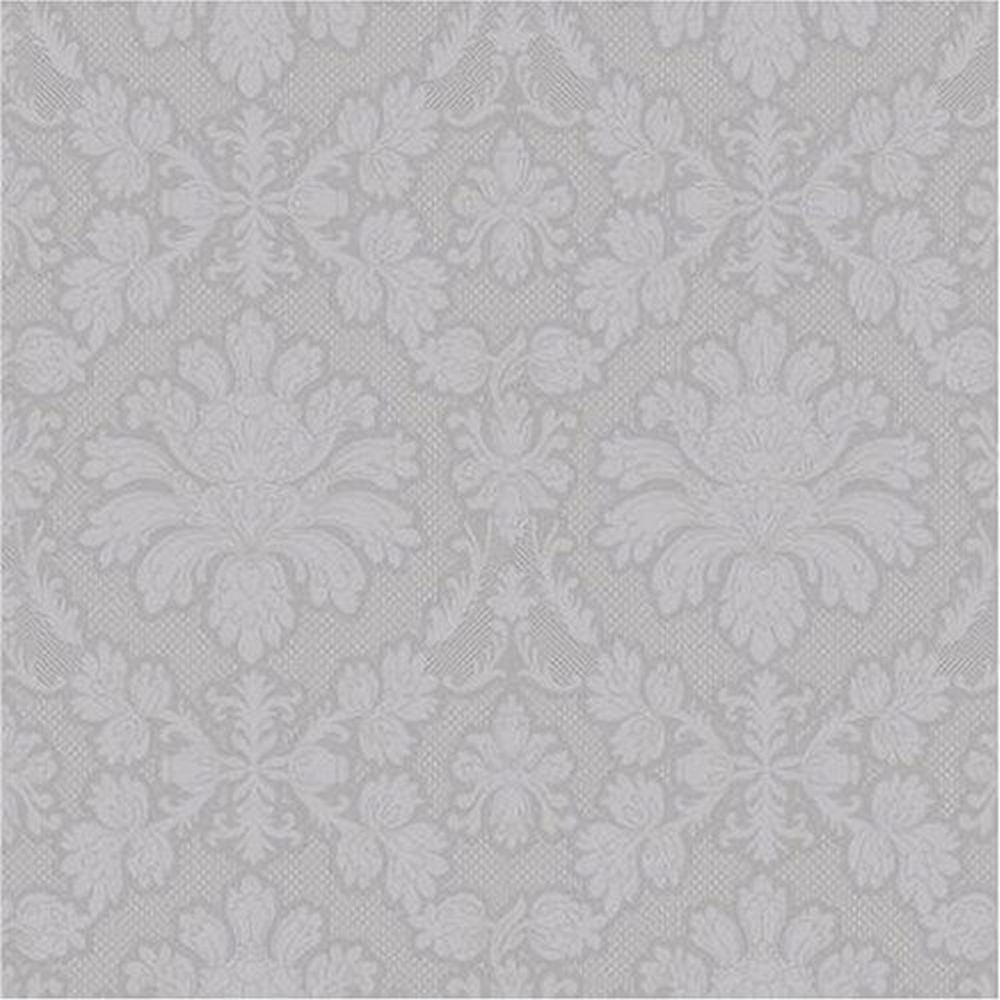 Joe Davies 33cm Silver Embossed Paper Napkins (Pack of 20)