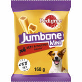 Pedigree 160g Beef & Poultry Jumbone Mini Dog Treat