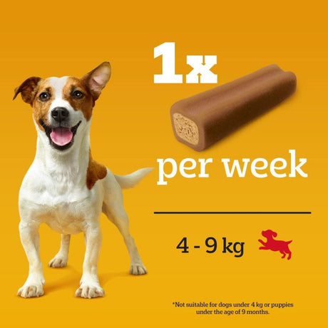 Pedigree 160g Jumbone Chicken & Lamb Dog Treats - Pack of 4