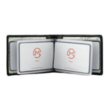 Mala Leather Midnight ID & Card Holder - Black