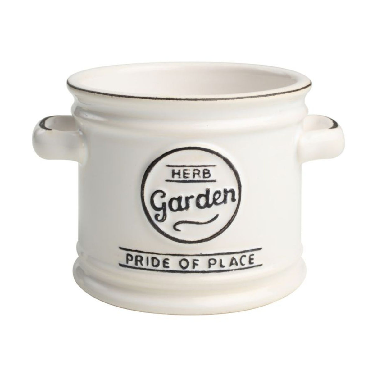 T&G Woodware 10cm White Pride of Place Herb Garden Planter