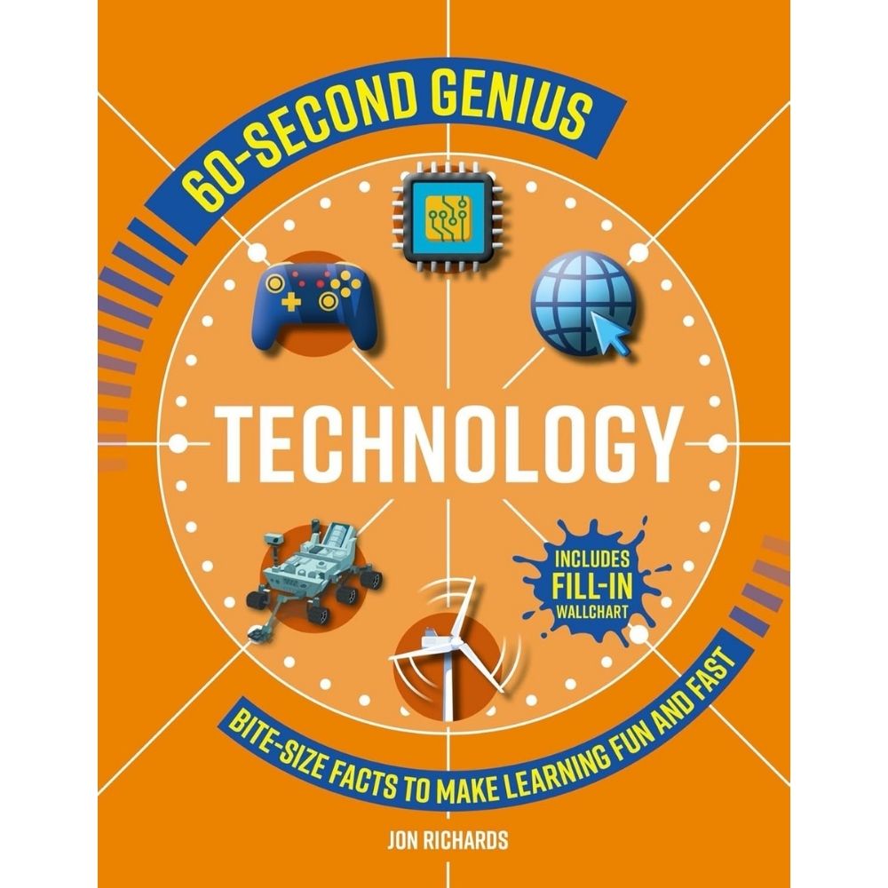 60 Second Genius - Technology Book by Jon Richards