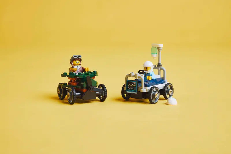 LEGO City Airplane vs. Hospital Bed Race Car Pack