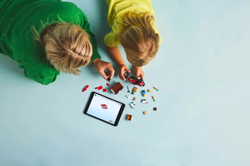 LEGO City Red Farm Tractor with Trailer & Sheep