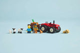 LEGO City Red Farm Tractor with Trailer & Sheep
