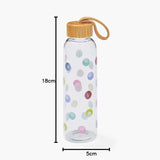 Cooksmart Spotty Dotty Glass Water Bottle