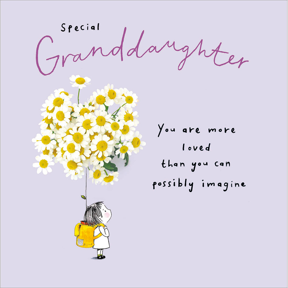 Woodmansterne Special Granddaughter Keep Blossoming Card