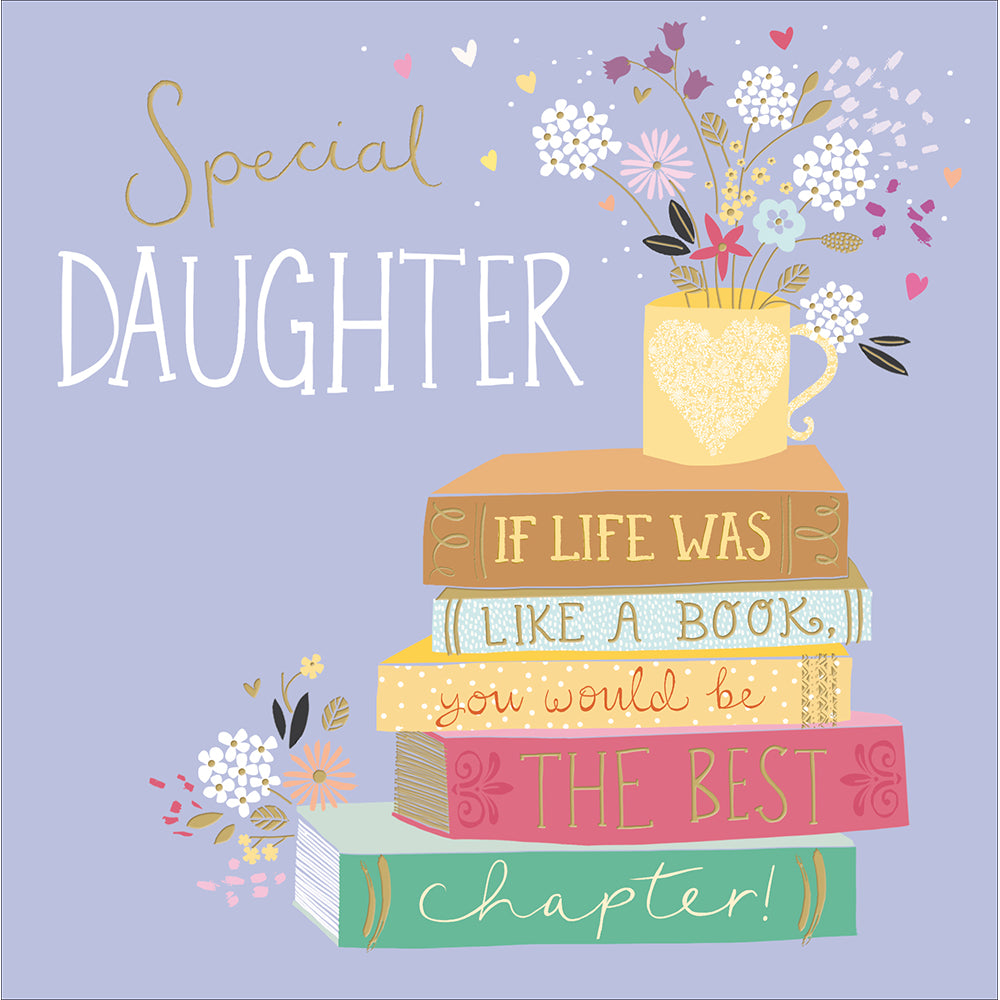 Woodmansterne Book of Life Special Daughter Birthday Card