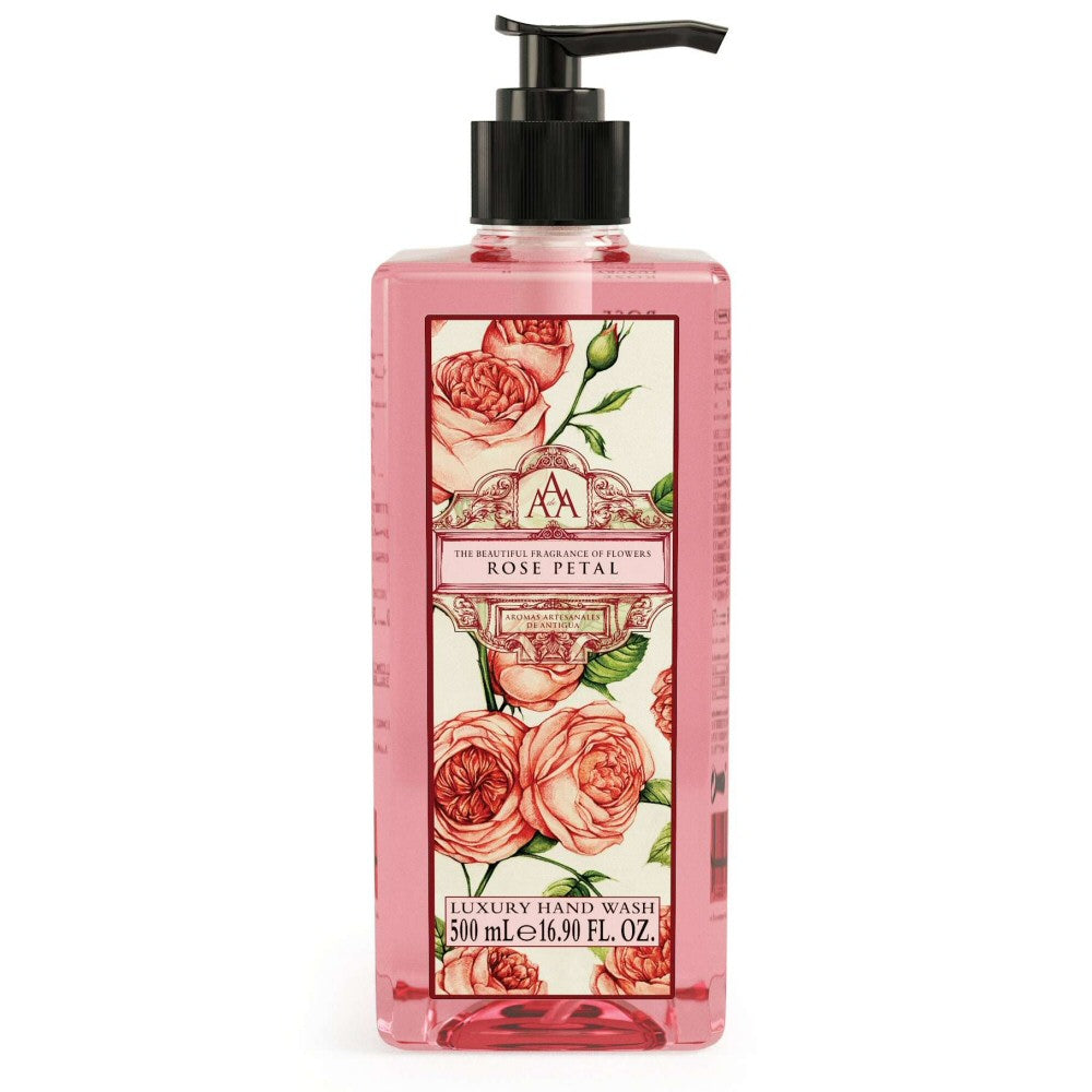 Aromas Artesanales De Antigua 500ml Rose Petal Hand Wash