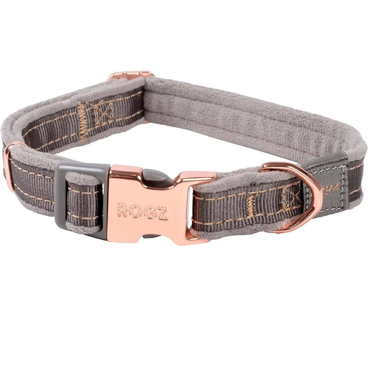 Rogz Urban Classic Collar Dove Grey -  Small