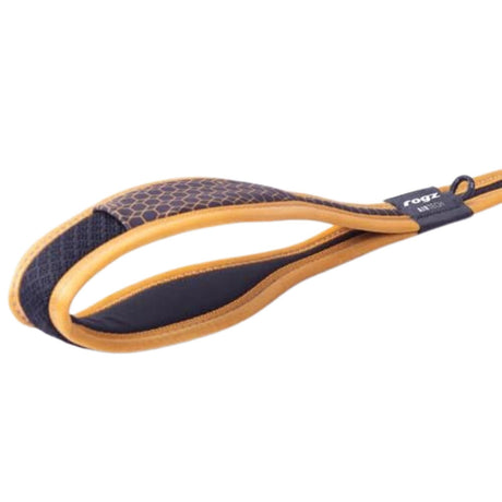 Rogz 1.8m Airtech Classic Lead Burnt Ochre Dog Lead - Medium