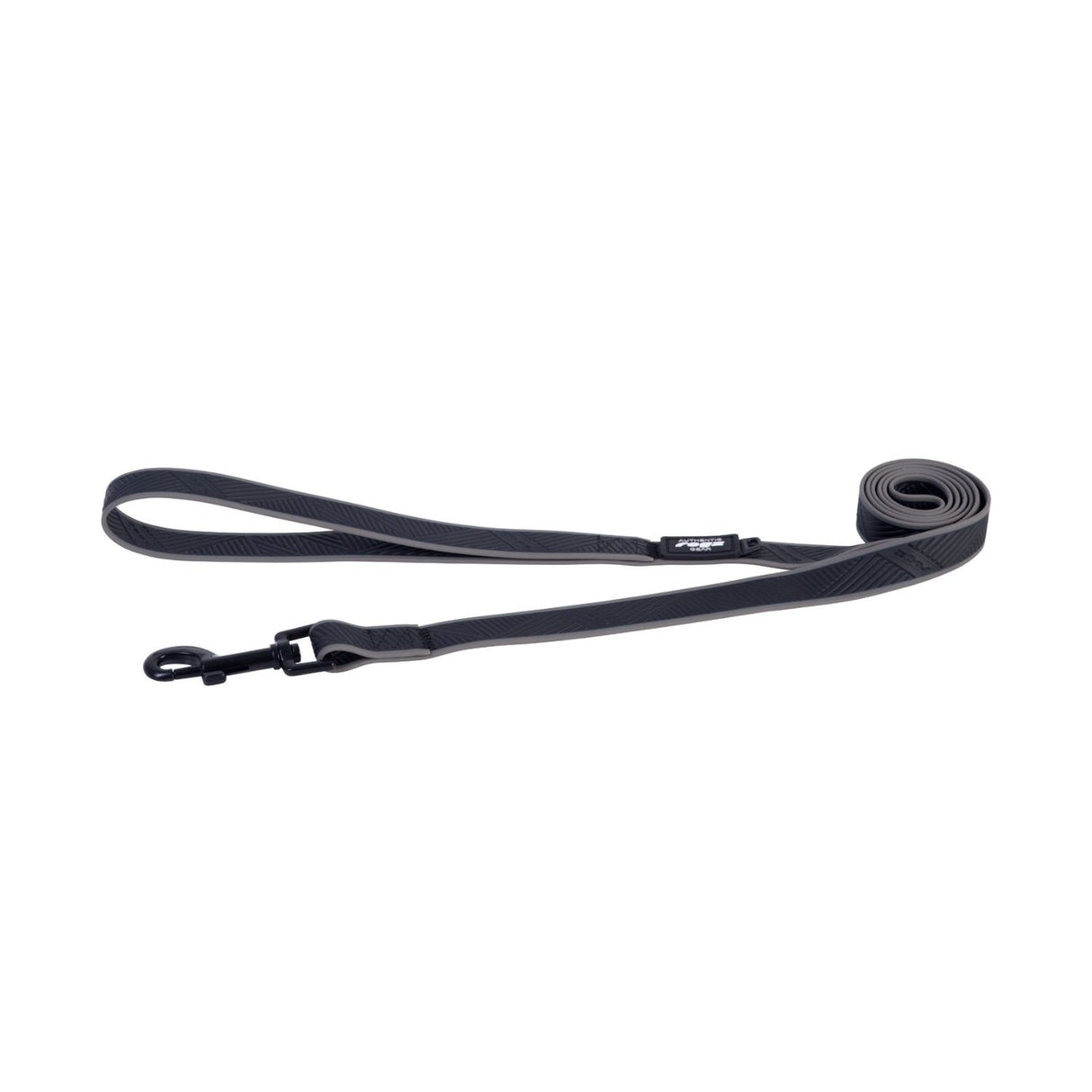 Rogz 1.4m Amphibian Classic Black Dog Lead - Large