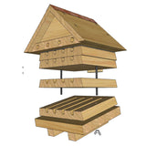 Wildlife World 21cm Interactive Solitary Bee Hive