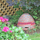 Wildlife World Recycled Saris Artisan Natural Bee Skep