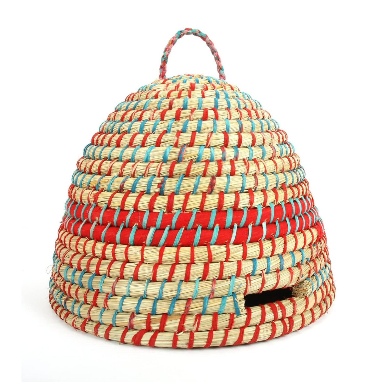 Wildlife World Recycled Saris Artisan Natural Bee Skep
