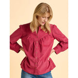 Brakeburn Lindsay Cord Blouse - Pink