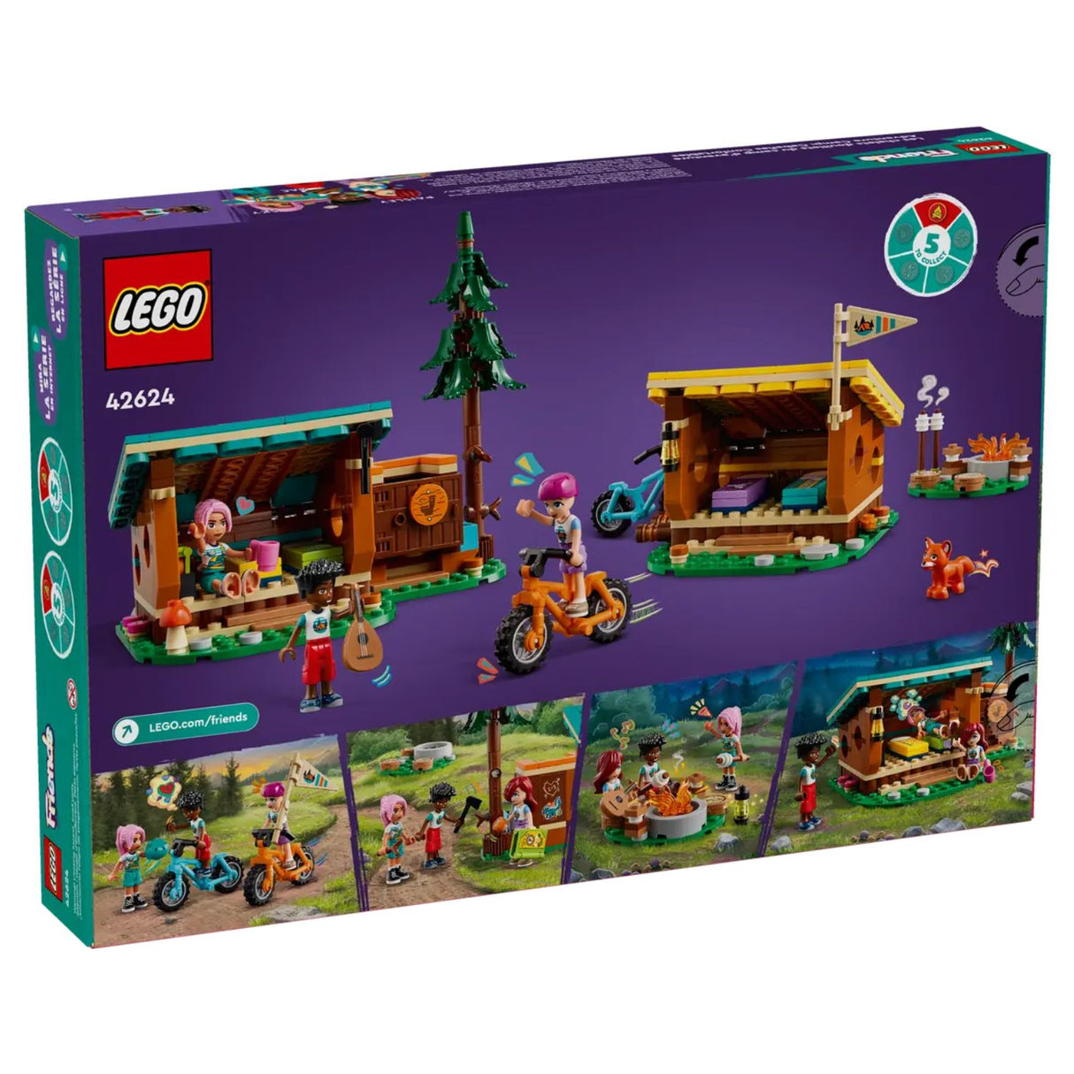 LEGO Friends Adventure Camp Cozy Cabins