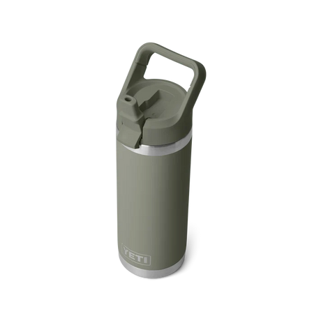 Yeti 18oz (532ml) Straw Cap Bottle - Pampa Green