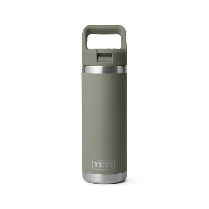 Yeti 18oz (532ml) Straw Cap Bottle - Pampa Green