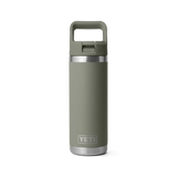 Yeti 18oz (532ml) Straw Cap Bottle - Pampa Green