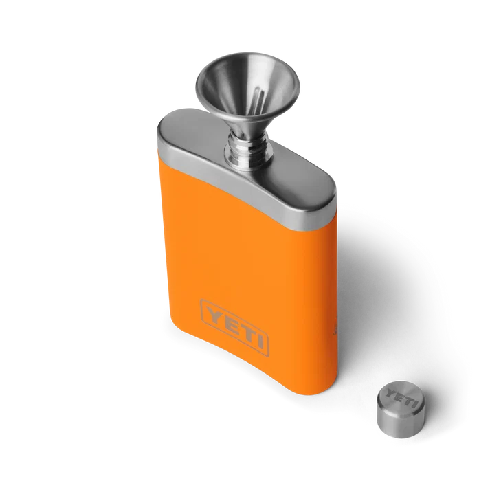 Yeti 7oz Upland Bird Flask - King Crab Orange