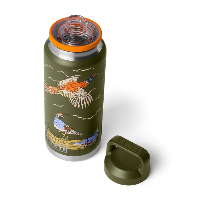 Yeti Rambler® 36oz (1L) Chug Cap Upland Bird Bottle - Olive
