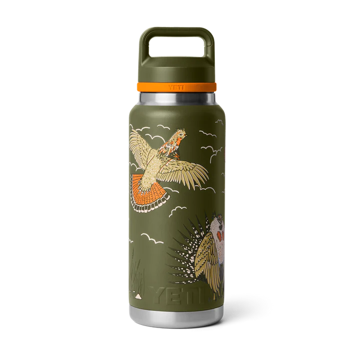 Yeti Rambler® 36oz (1L) Chug Cap Upland Bird Bottle - Olive