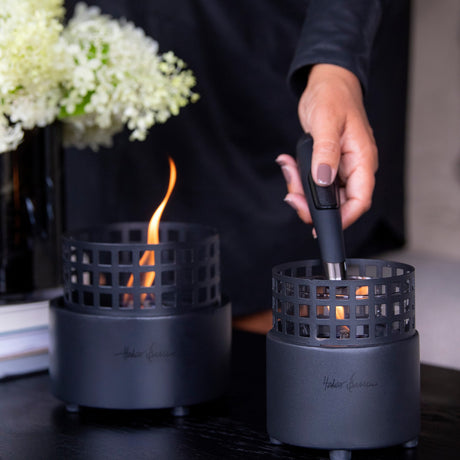 Tenderflame Signal Hill 12 Tabletop Candle Black