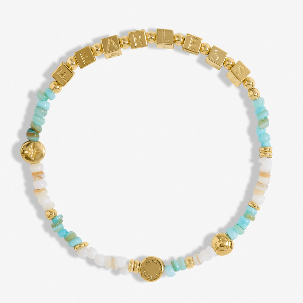 Joma Jewellery Gold Plated Happy Little Moments 'Fearless' Bracelet