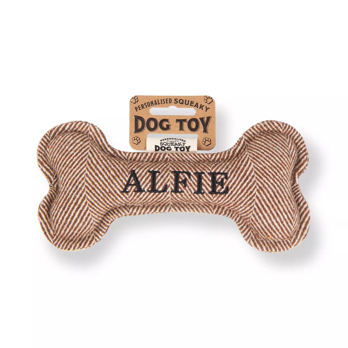 History & Heraldry Alfie Squeaky Bone Toy