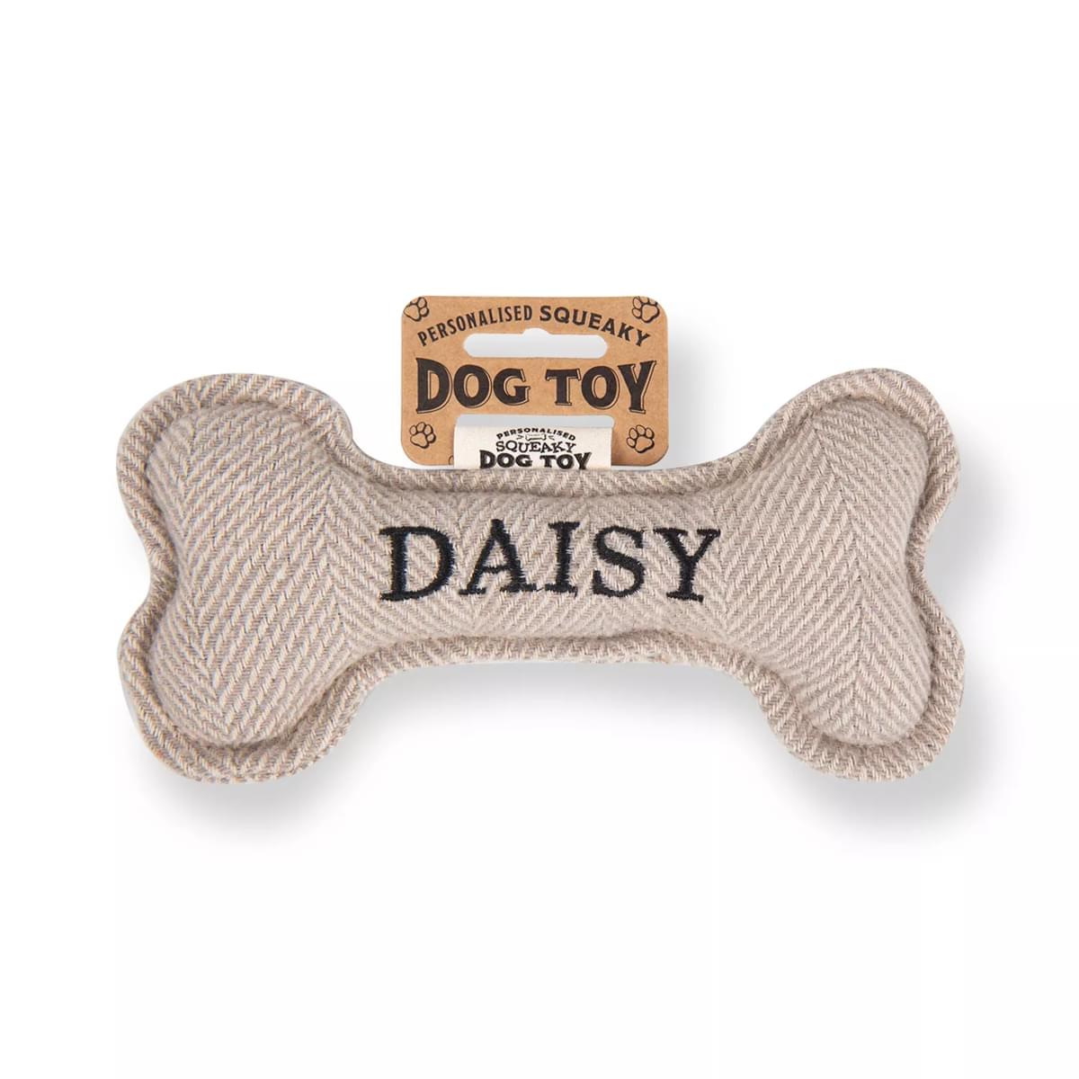 History & Heraldry Daisy Squeaky Bone Toy