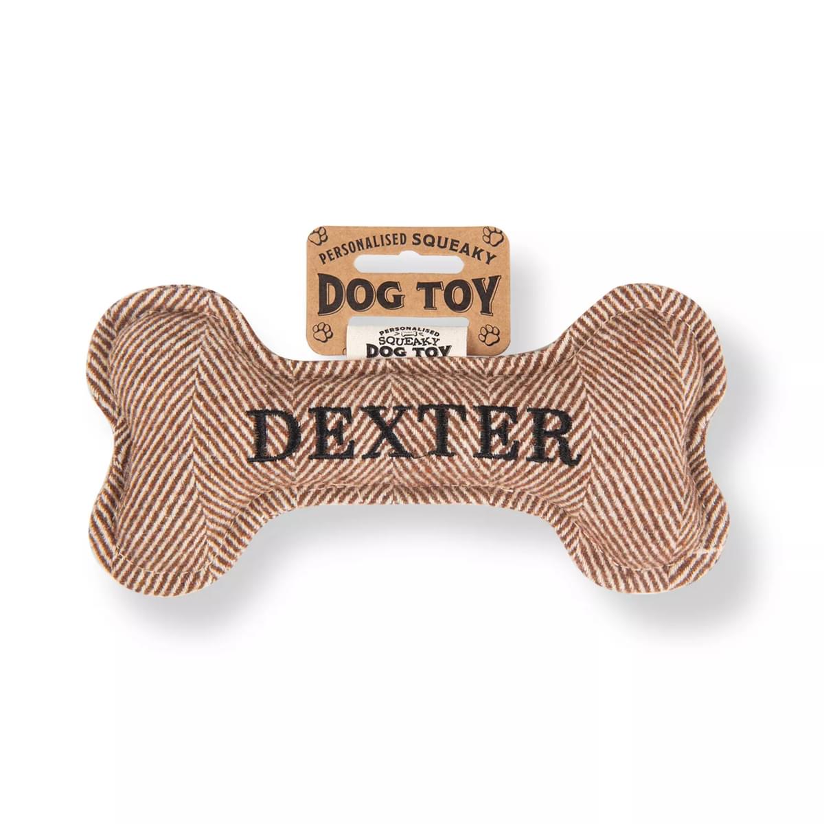 History & Heraldry Dexter Squeaky Bone Toy