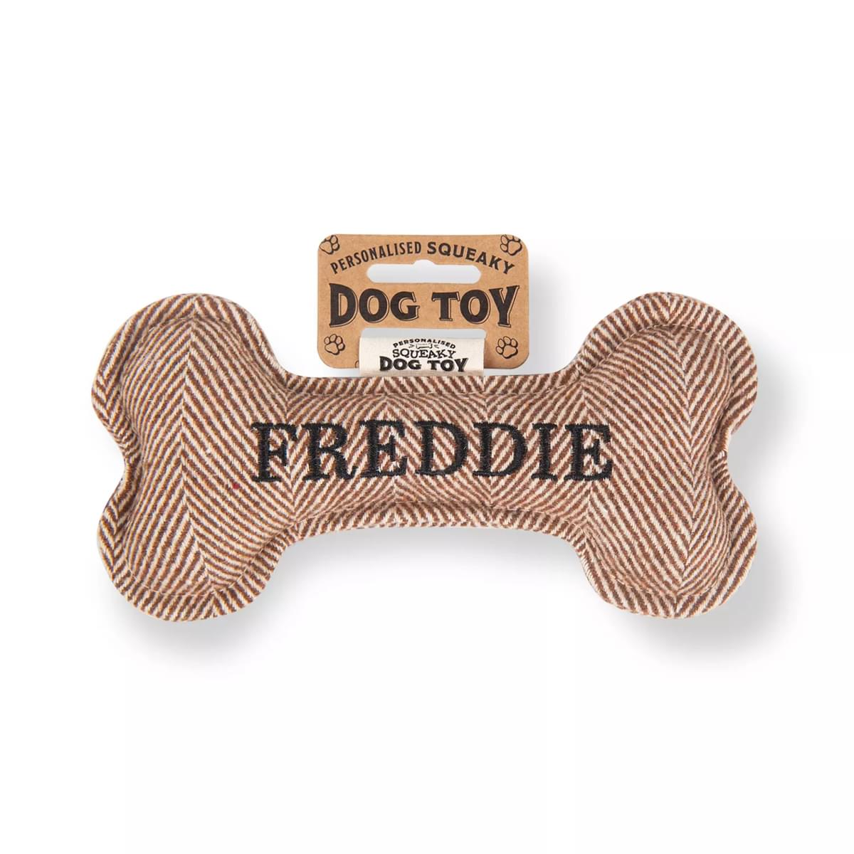 History & Heraldry Freddie Squeaky Bone Toy