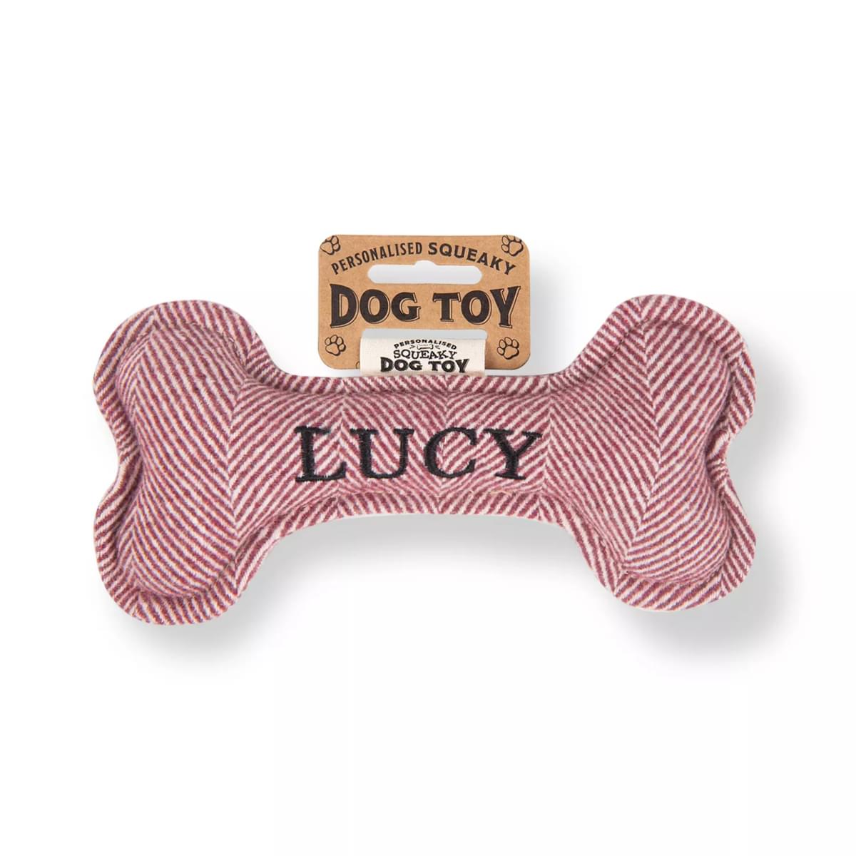 History & Heraldry Lucy Squeaky Bone Toy