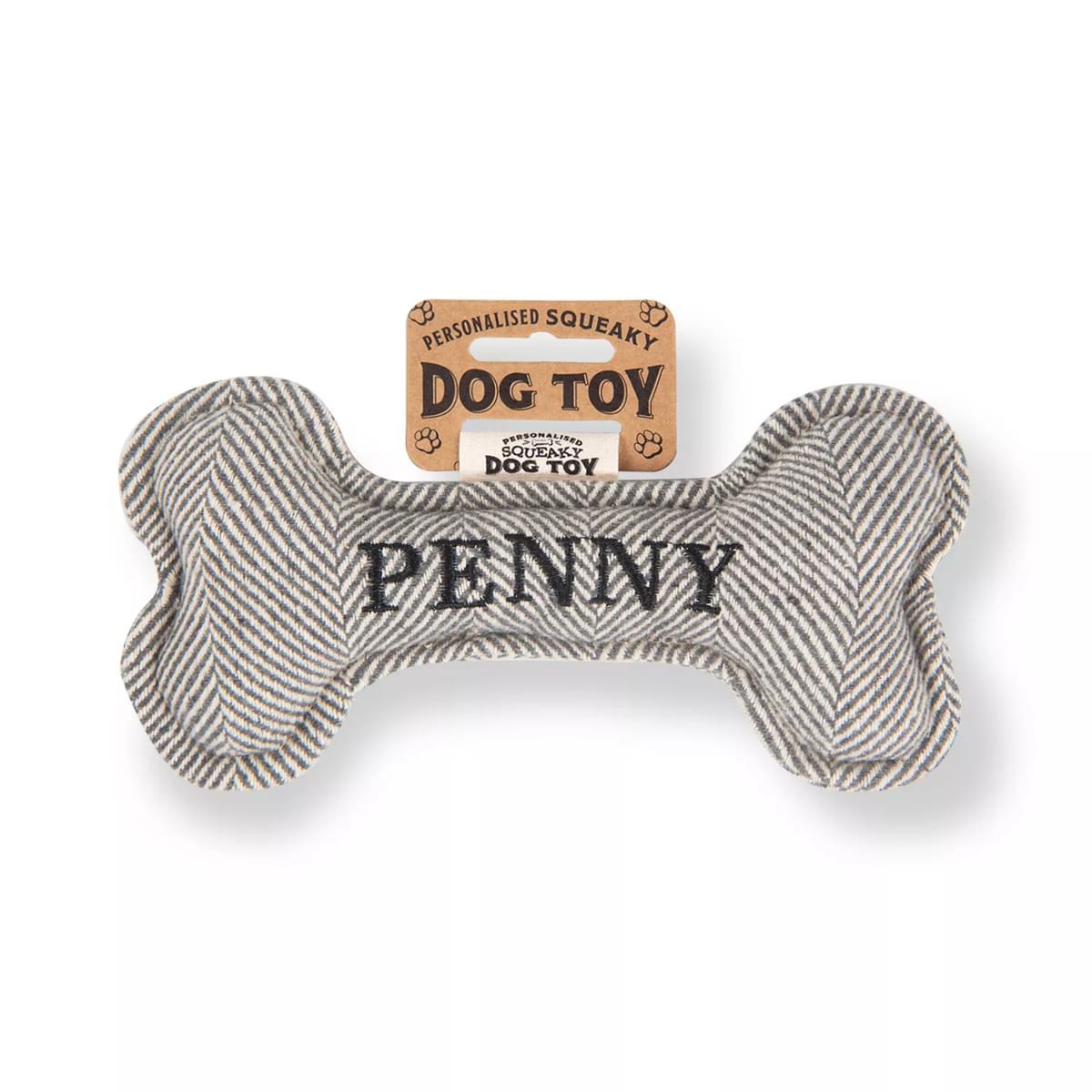 History & Heraldry Penny Squeaky Bone Toy