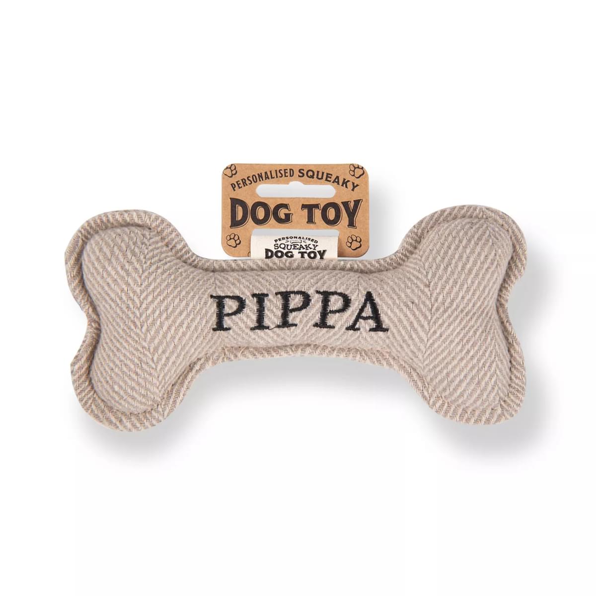 History & Heraldry Pippa Squeaky Bone Toy