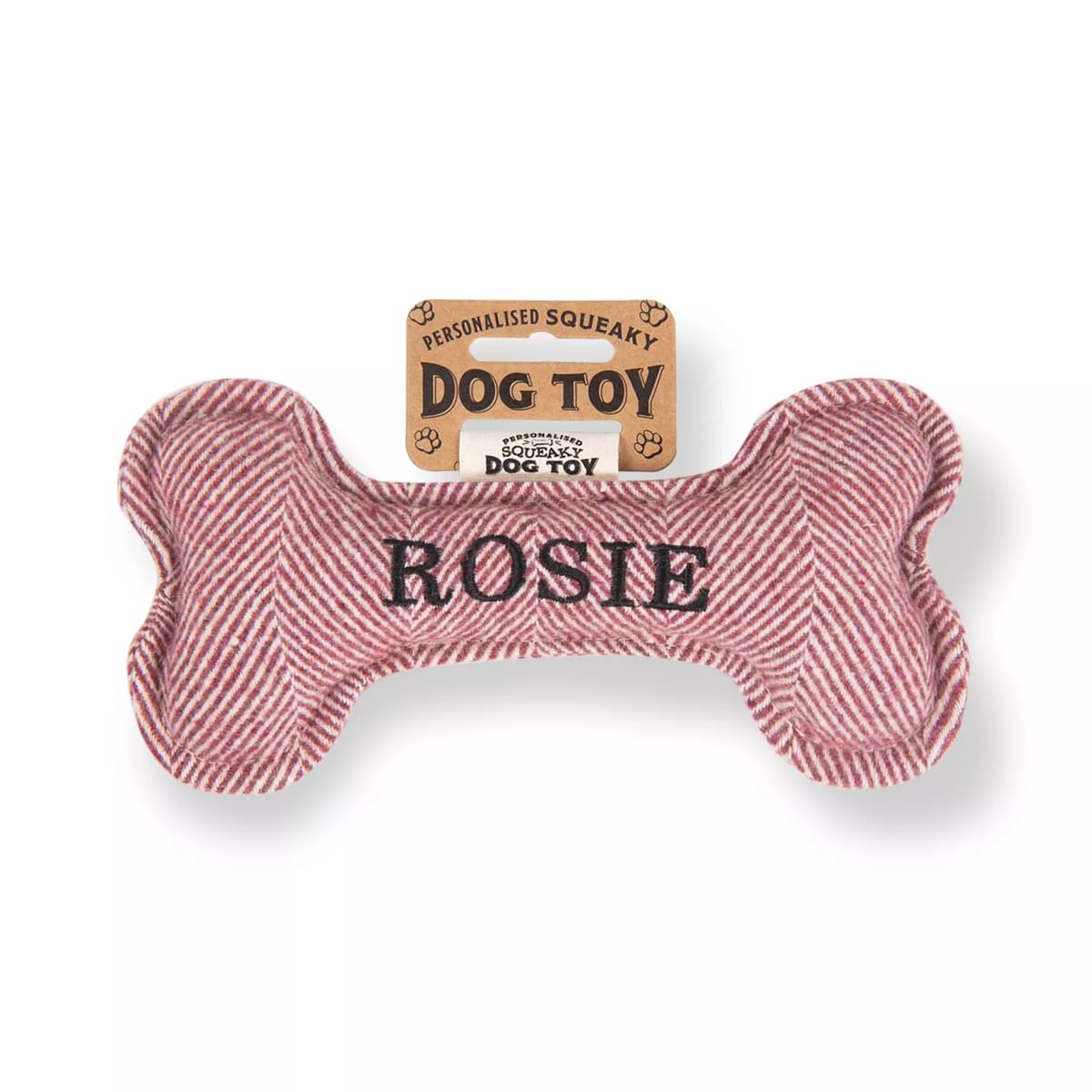 History & Heraldry Rosie Squeaky Bone Toy
