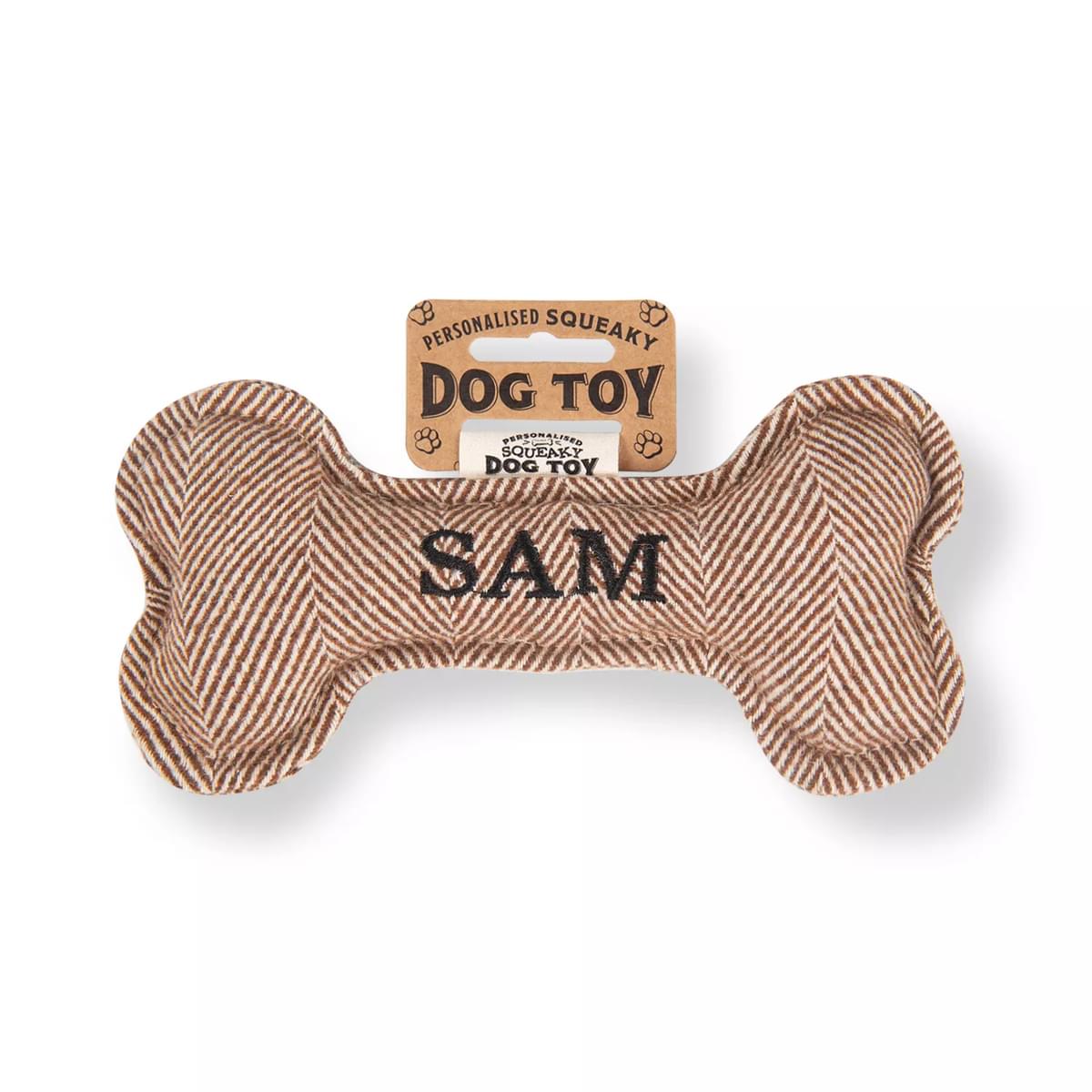 History & Heraldry Sam Squeaky Bone Toy