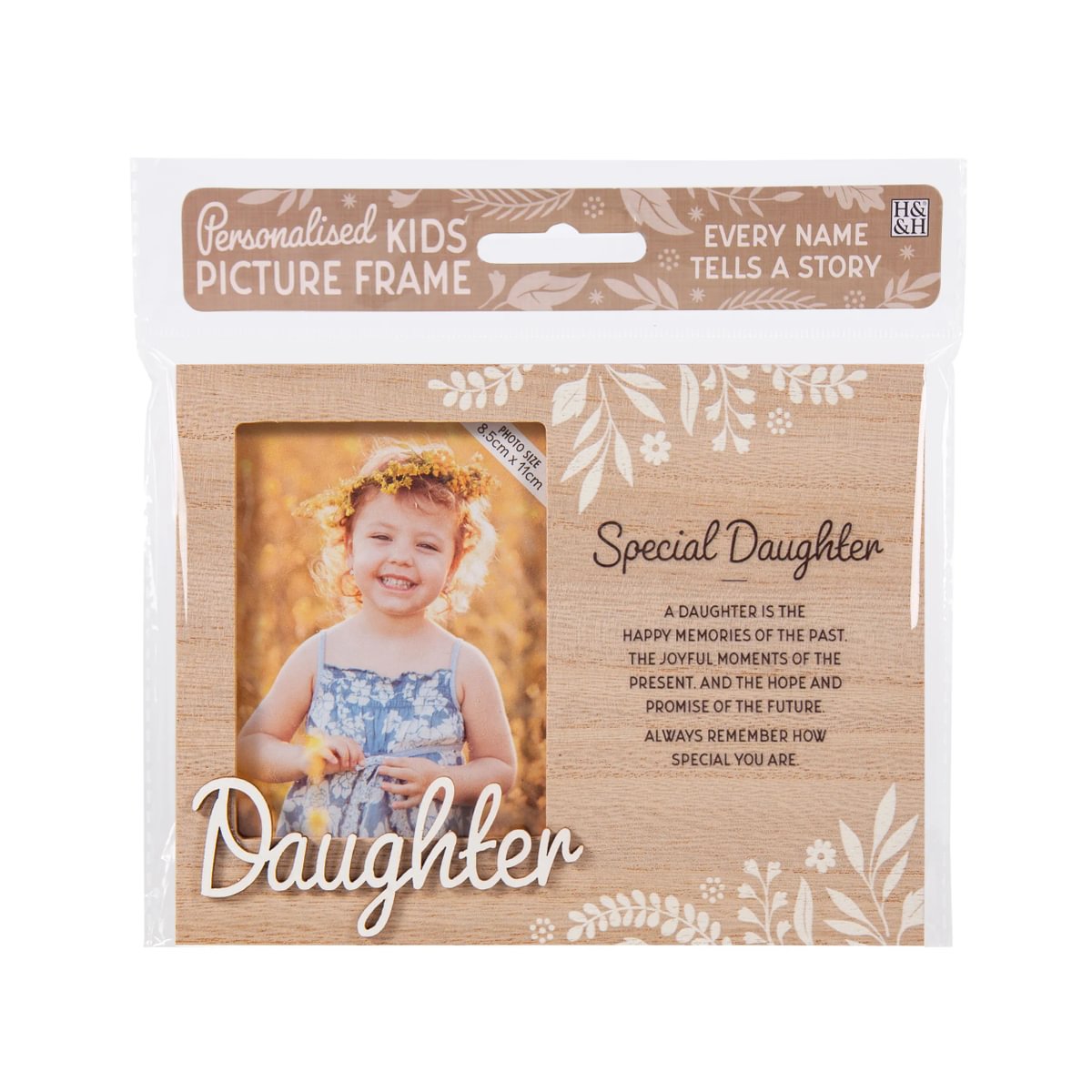 History & Heraldry Special Daughter Picture Frame