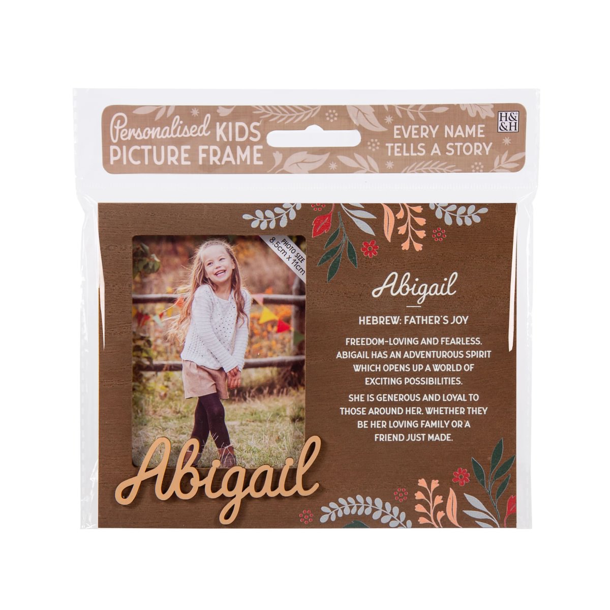 History & Heraldry Abigail  Picture Frame