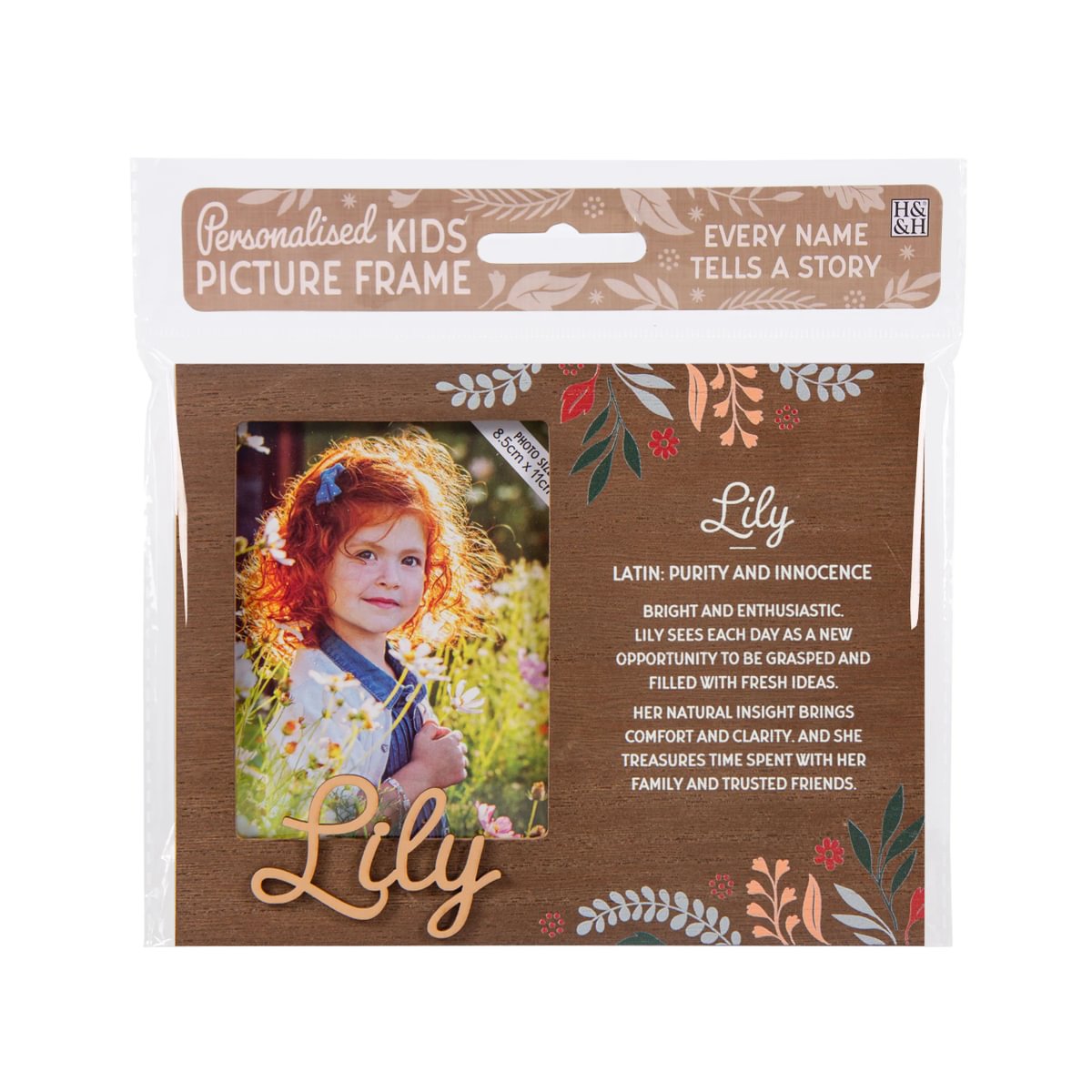 History & Heraldry Lily Picture Frame