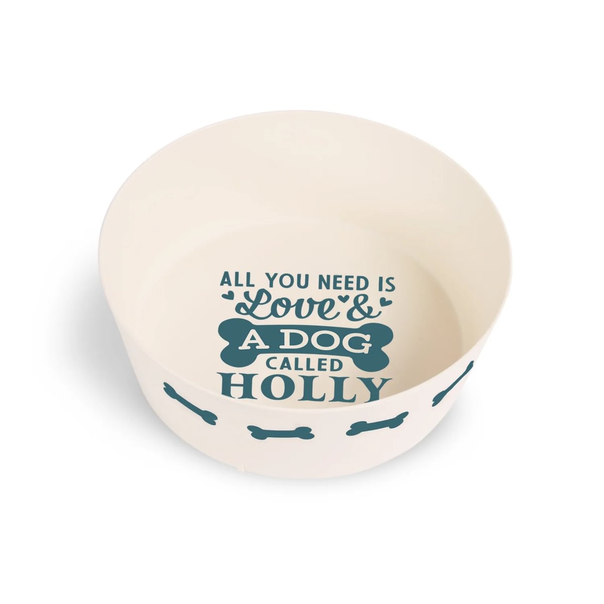History & Heraldry Holly Dog Bowl