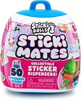 Sticki Rolls Sticki Mates Sticker Dispenser Mystery Box