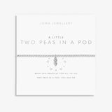 Joma Jewellery Silver Plated A Little 'Two Peas in a Pod' Bracelet