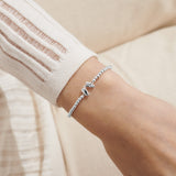 Joma Jewellery Silver Plated A Little 'Pinky Promise' Bracelet